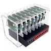c4labs 8 Slot Cluster Cloudlet:For Raspberry Pi5, 4B and other