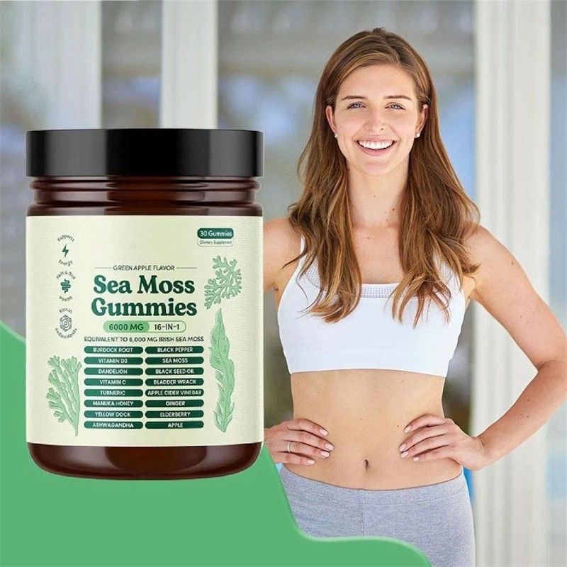 16 in 1 Organic Sea Moss Gummy | Irishmoss Extract