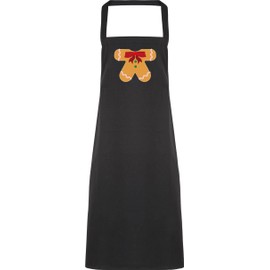Hippowarehouse Gingerbread man woman christmas Apron kitchen cooking painting DIY onesize adult