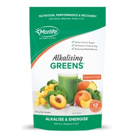 Morlife Alkalising Greens® Tropical Crush 200g