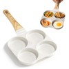 Egg Pan Non Stick, 4 Hole Egg Omelette Pan, Pancake