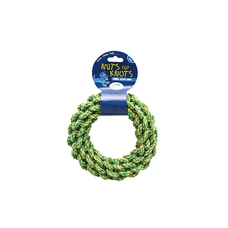 Dog Toy Nuts For Knots Ring Small