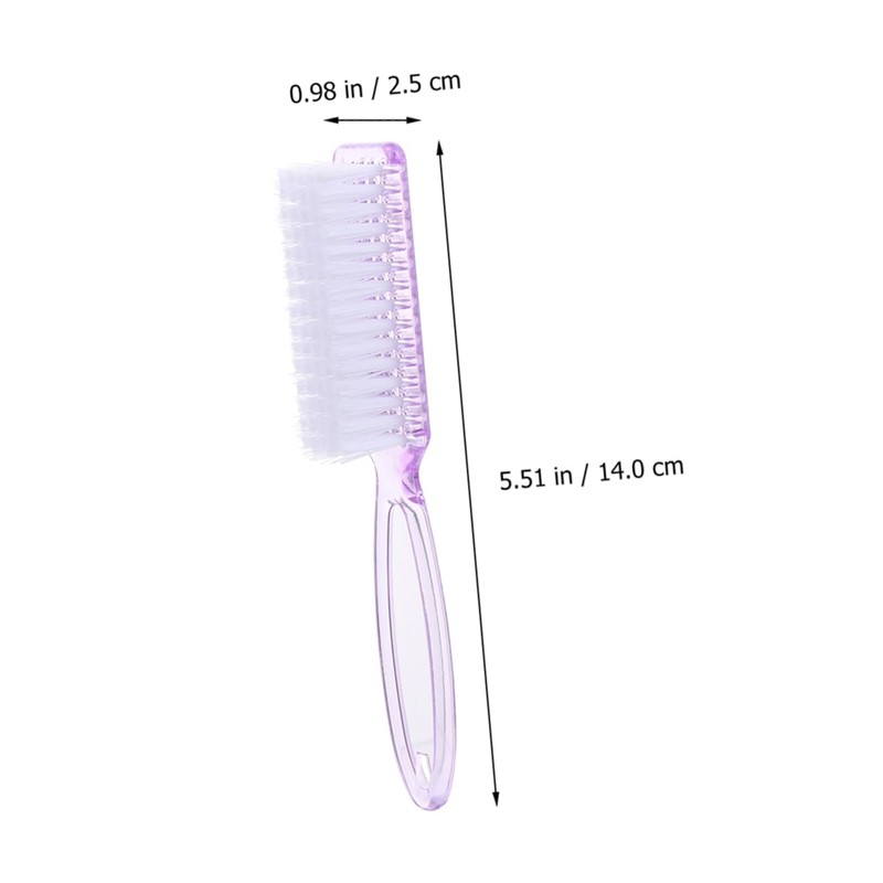 BIUDECO Versatile 6pcs Nail Dust Brush Set Fingernail Brush for