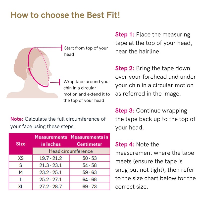 LIPOELASTIC FM EXTRA Post Surgical Facelift Compression Garment