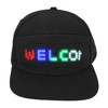 Programmable LED Cap with App Control, Editable Colourful Hat for