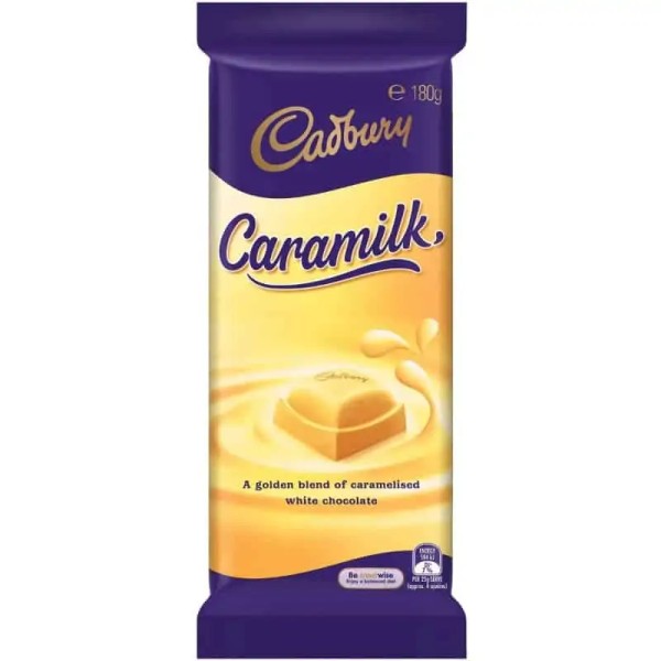 Cadbury Bulk Cadbury Caramilk Block 180g ($5.99 each x 12 units)