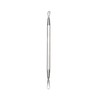 com-four® 5-Piece Set Blackhead Remover Stainless Steel Comedone Squeezer for