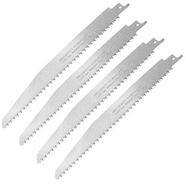 NESHEXST Reciprocating Saw Replacement Blade Stainless Steel for Electric Saws 8TPI 0.03 inch (0.7 mm) Thick