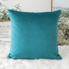 Artscope Luxury Velvet Cushion Covers Decorative Square Pillowcases Soft Solid