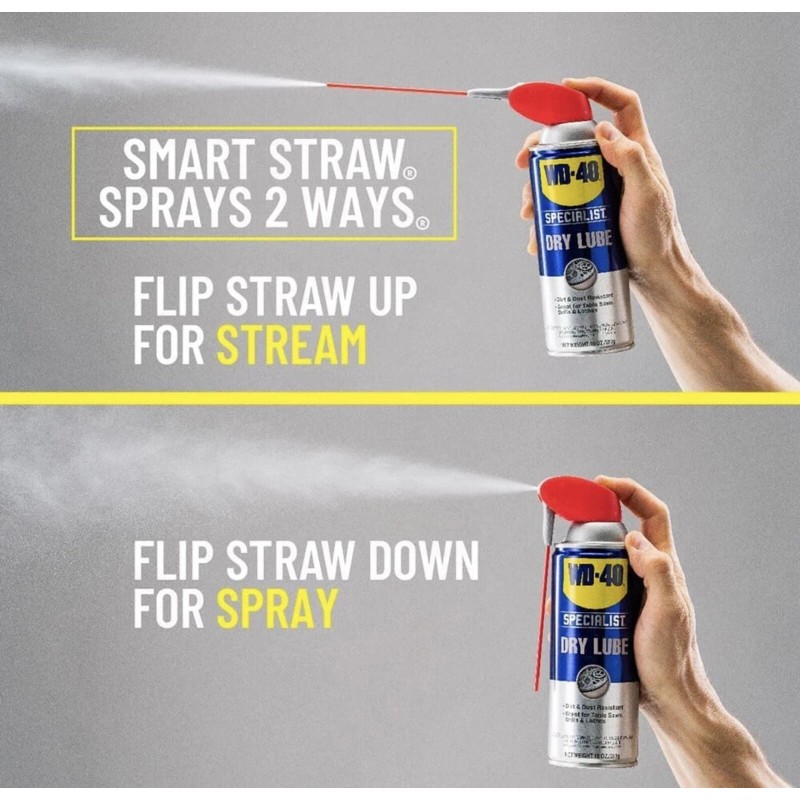 WD-40 Specialist Dry Lube With Smart Straw