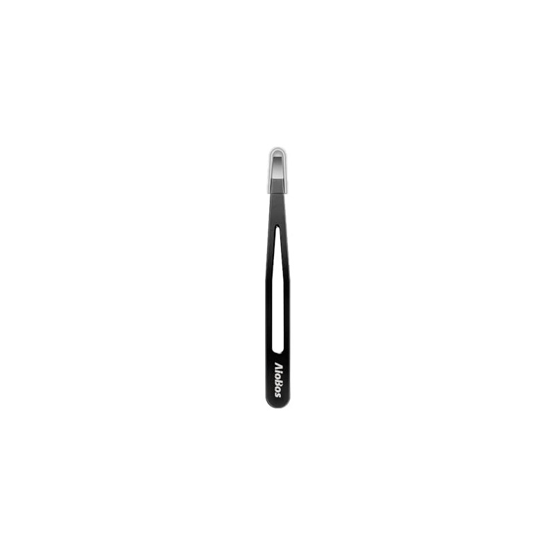 AioBos Tweezers Flat Flat Tweezers for Men and Women Eyebrow