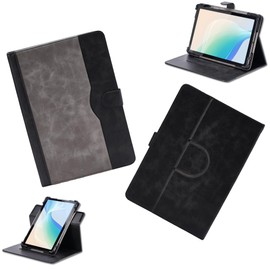 Case for Atozee Atcp20t 10.1-Inch Tablet Case 360 Degree Rotation Multi-Viewing Angels PU Leather Stand Folio Cover Black