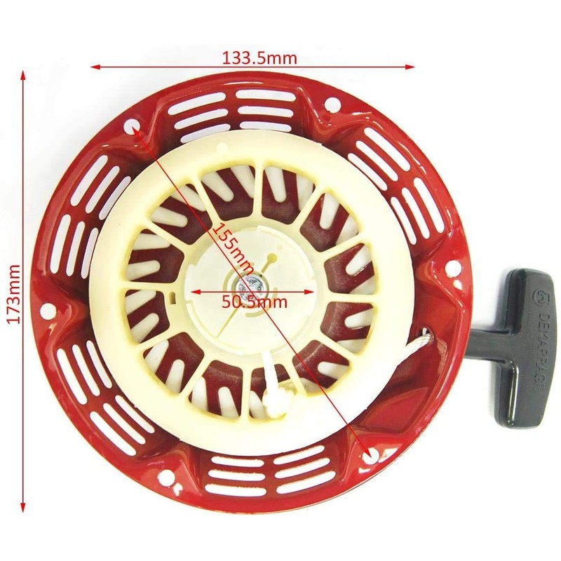 KATSU Recoil Pull Starter Replacement Compatible with Honda GX120 GX160