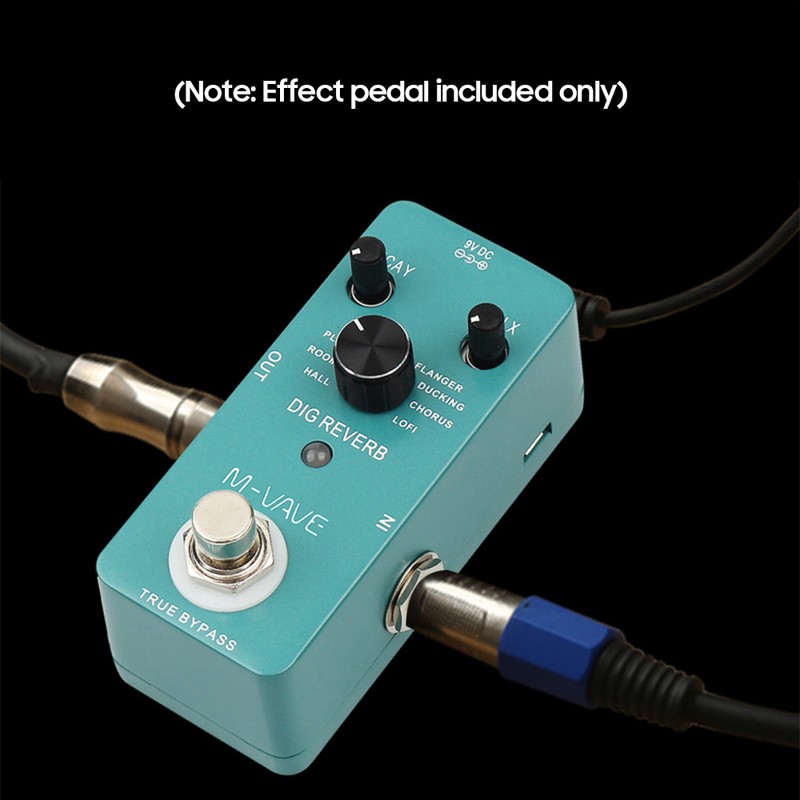 M-VAVE DIG REVERB Digital Reverb Guitar Effect Pedal 9 Reverb