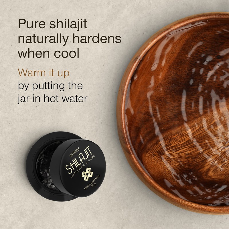 Pure Shilajit Resin 20 Grams- Purified & Natural - 80