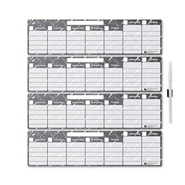 Diamond Plate: Dry Erase Magnetic Calendar, by Dream-n-Play, Dim: 13.5"x14" (S310DP30)