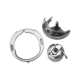 eMagTech 1 Set Bobbin Case & Hook & Shuttle Race Cover Compatible with Singer 1105/1107/1116/1120 Compatible with Bernette12 Compatible with EverSewn Maker 100