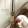 Zipper Pull Replacement,6 Pcs Metal Zipper Repair Tab for Luggage