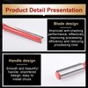 KATUR Long Straight Router Bit, Flush Trim Pattern Router Bit