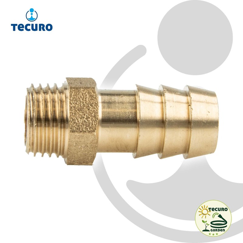 tecuro Hose Nozzle (Suction Cup) – Brass-Untreated