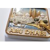 3D -ABU DHABI UAE Emirates Fridge Magnet City Souvenir Travel