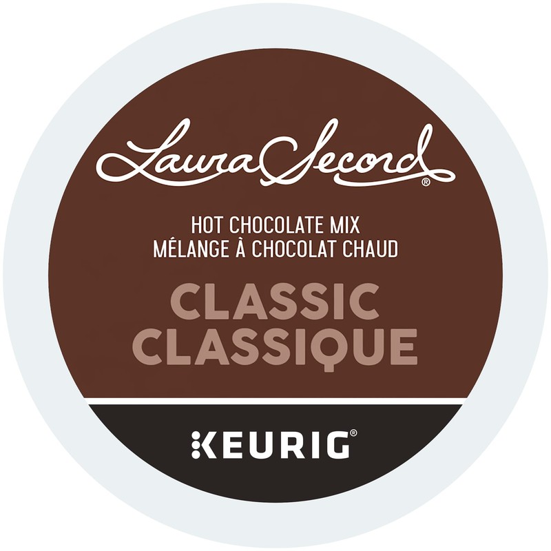 Laura Secord Hot Chocolate Mix K-Cups for Keurig Brewers, 24Count