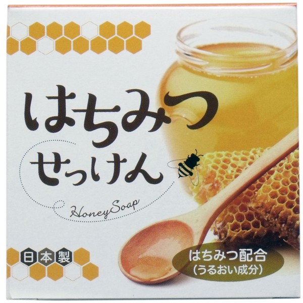 Clover Corporation Honey Soap, 2.8 oz (80 g), 1 Piece