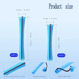 Curler Set for Overnight and Perm - Small Curlers for Short Hair, Practical Perm Rollers, Complete Perm Set