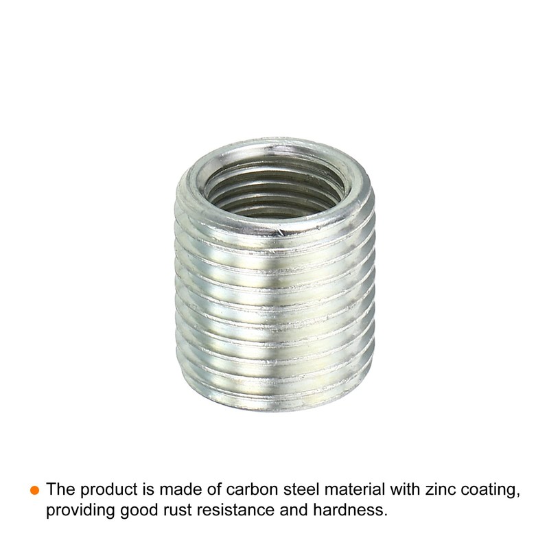PATIKIL 9/16-18 to M10 Thread Adapters Sleeve Reducing Nut, 5