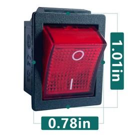 2 Position 4 Pins On-Off Switch Switch for Harbor Freight Predator 7000/8750 Watt 63086 63085 63087 Generator