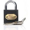 Merriway® BH01689 Tri-Circle Heavy-Duty Cast Iron Padlock, 25mm (1 inch)