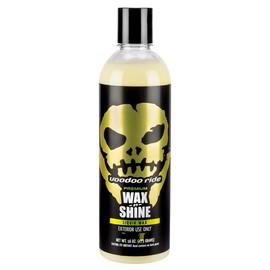 Voodoo Ride® Wax-N-Shine - UV Blockers & Shine Enhancing Carnauba Wax, Long Lasting Shine, Protects Against UV Damage, Easy Application, Banana Scented