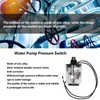 Automatic Water Pressure Switch Round Transparent Inner Wire Adjustable Mechanical