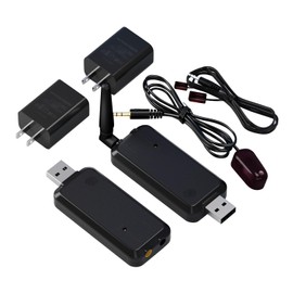 SPENFiLY Wireless IR Signal Booster – Infrared Repeater Kit with Long‑Distance Transmission, Compatible with TVs, Media Players, Air Conditioners & Other IR Appliances (Control of ２ Devices)