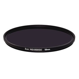 ICE ND100000 Optical Glass Filter Neutral Density 16.5 Stop ND 100000 (58mm)