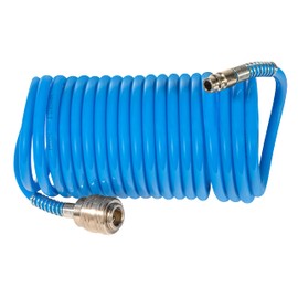 Druckluft Spiralschlauch Güde 5 m