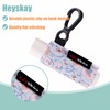 HEYSKAY 3PCS Lipstick Holder Key Chain Lip Balm Holder Keychain