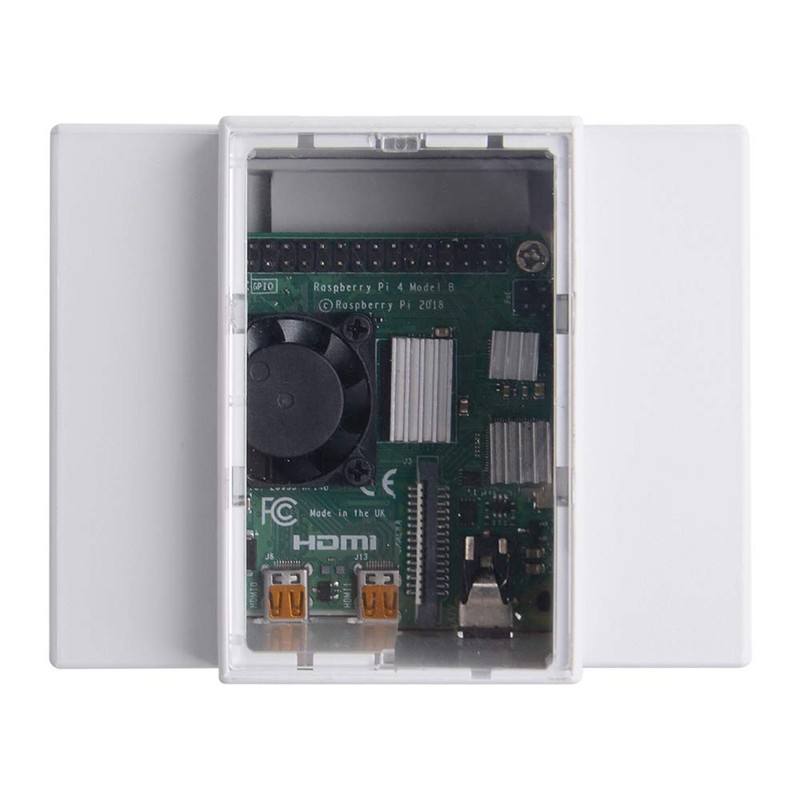 GeeekPi Case for Raspberry Pi 4, DIN Rail Case with