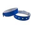 J&R Wristbands Vinyl Wristband 100-Piece Set (Blue)