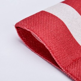 American Flag USA Yard Garden Flag with Lights- Solar LED Burlap US Flag 4th of July All Season Garden Flag 12 x 18 Double Sided for Patio Lawn Outside Outdoor Decorative Farmhouse