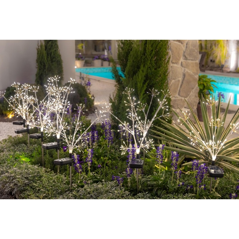 Warm Garden Solar Garden Lights - Waterproof Outdoor Solar Flower