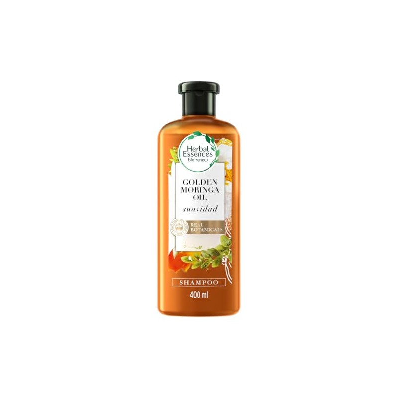 Herbal Essences Shampoo Bio:Renew Aceite de Moringa Dorada 400 ml