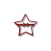 Star with Eyes Cookie Cutter