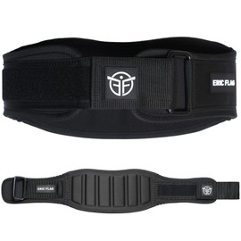 Eric Flag Weightlifting Belt - Weight Lifting Belt Men and Women for Strength Training, Bodybuilding, Weightlifting, Powerlifting, Gym - High Quality Weight Belt, Gym Belt Made of Nylon, Squat &