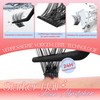 LASHVIEW Ciglia autoadesive, con pinzette per ciglia, senza colla, set