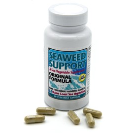 Seaweed Support Original Formula - Natural Iodine Supplement - 1 Bottle (60 Capsules)