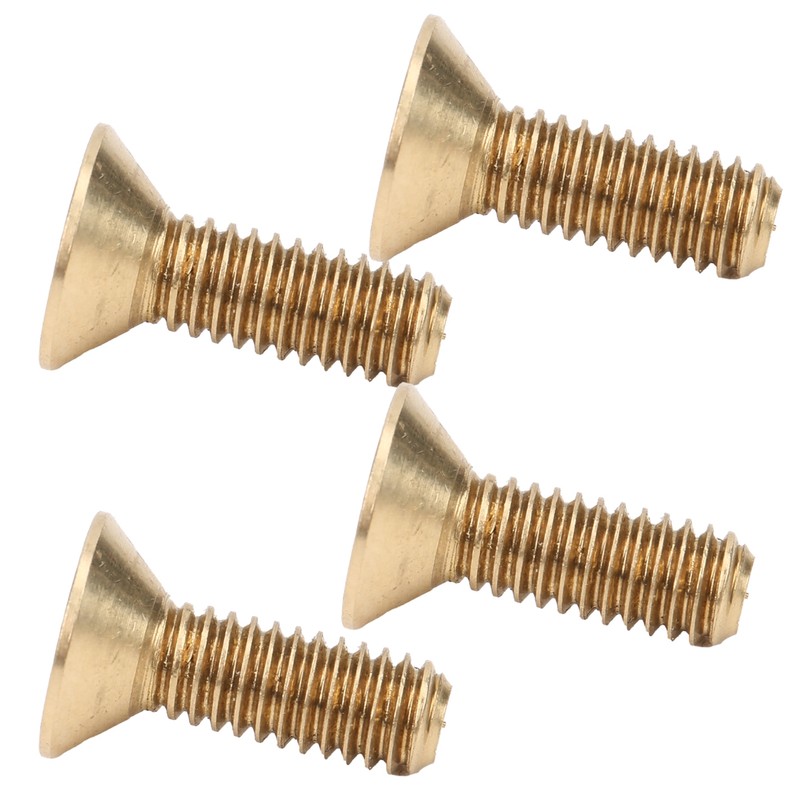 50Pcs Flat Hex Socket Screw Copper Countersunk Head Fastener Hardware