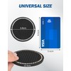 JOYTUTUS Car Drink Holder Coaster, Universal Car Drink Holder Insert,