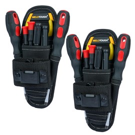 Small Tool Pouch with Belt Clip,Small Tool Holder Pouch, Min Work Organizer Tool Holster and Knife Holder (2 Pack)