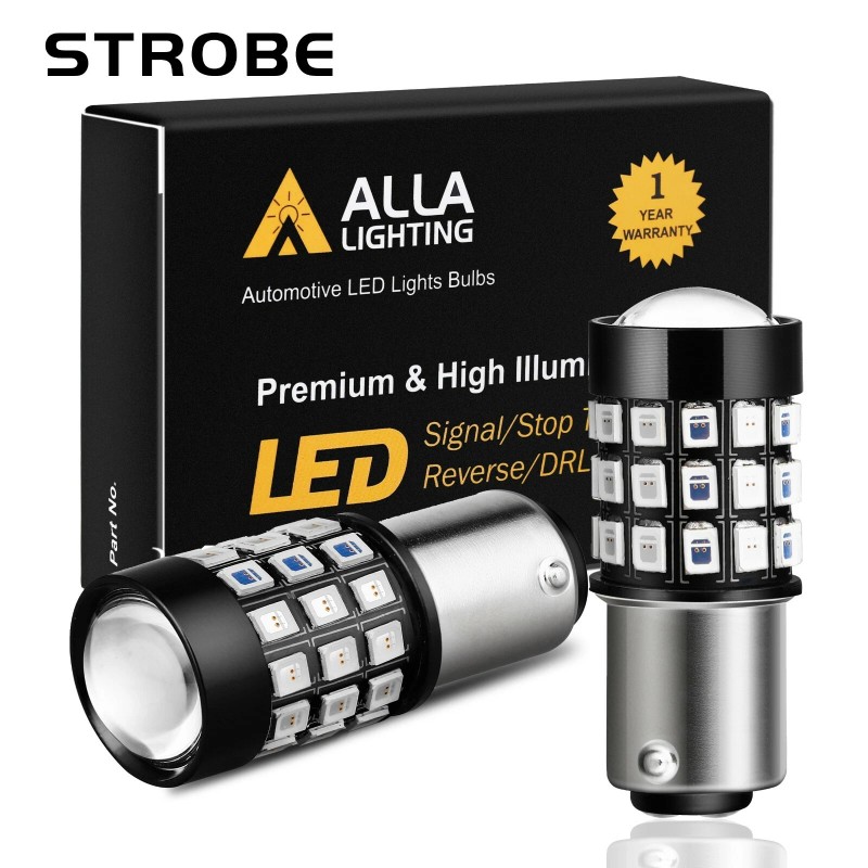 General Electric Alla Lighting 39-LED 1157 Strobe Flashing Brake Stop